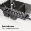 Dolreiik Roll Up Dish Drying Rack Over The Sink, 304
