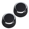 EIMSOAH Car Radio Knobs, 2 Pcs Rear Radio Volume Control
