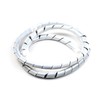 Spiral Binding/Band - Clear-White Cable Tidy Wrap Large (1meter/3.3ft) (Natural,