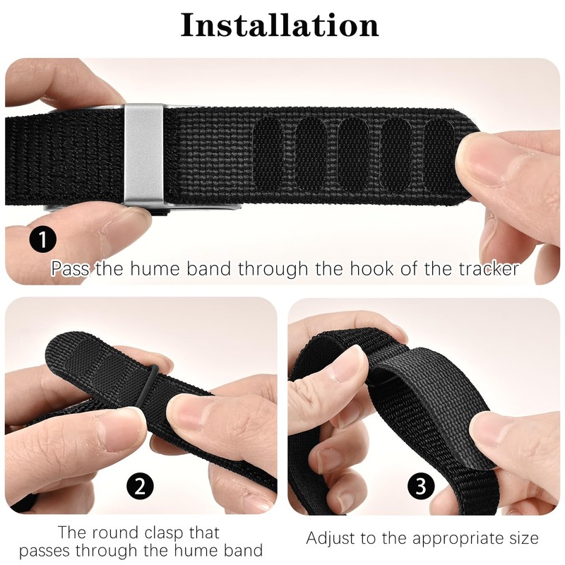 Oanux Nylon Loop Band Compatible with Hume Band Replacement 1.0,