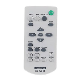 RM-PJ8 Replace Remote AIDITIYMI Remote Control fit for Sony Projector RM-PJ7 VPL-EX221 VPL-EX241 271 225 VPL-245 VPL-SW630C VPL-SW631C VPL-SW635C RM-PJ6
