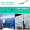 QISHUO High Strength Fishing Leader Freshwater Stainless Steel Fishing Leaders