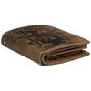 Greenburry Billy The Kid Lederbörse Herren Geldbörse Braun 8x11x2 cm