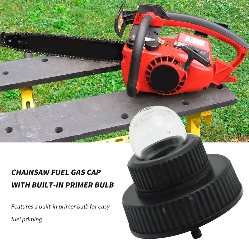UOIENRT A01372A UP05955 Chainsaw Fuel Gas Cap with Built-in Primer