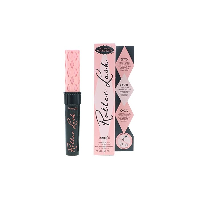 Benefit Cosméticos Roller Pestañas Rizador y Levantamiento Mascara 0.30 oz