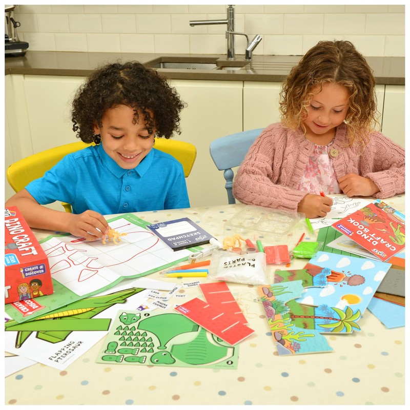 Galt Toys, Create and Discover - Dino Craft, Craft Kits