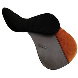 AMKA Saddle Seat Cover Made of Faux Fur Saddle Warmer Saddle Fleece Cover Please note that the seat cover is attached to the saddle is black