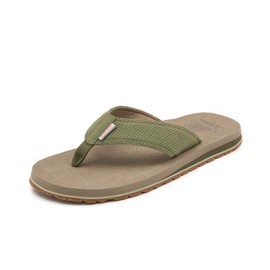 Grundens Species Sandal - Water Friendly Shoe & Wet Grip Sole, Ultra Cushioned Flip Flop, Gamefish Species Inspired, Bass, 10