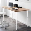 Jahof Adjustable Table Legs 22-36 inch (55-90cm), Metal Desk Legs
