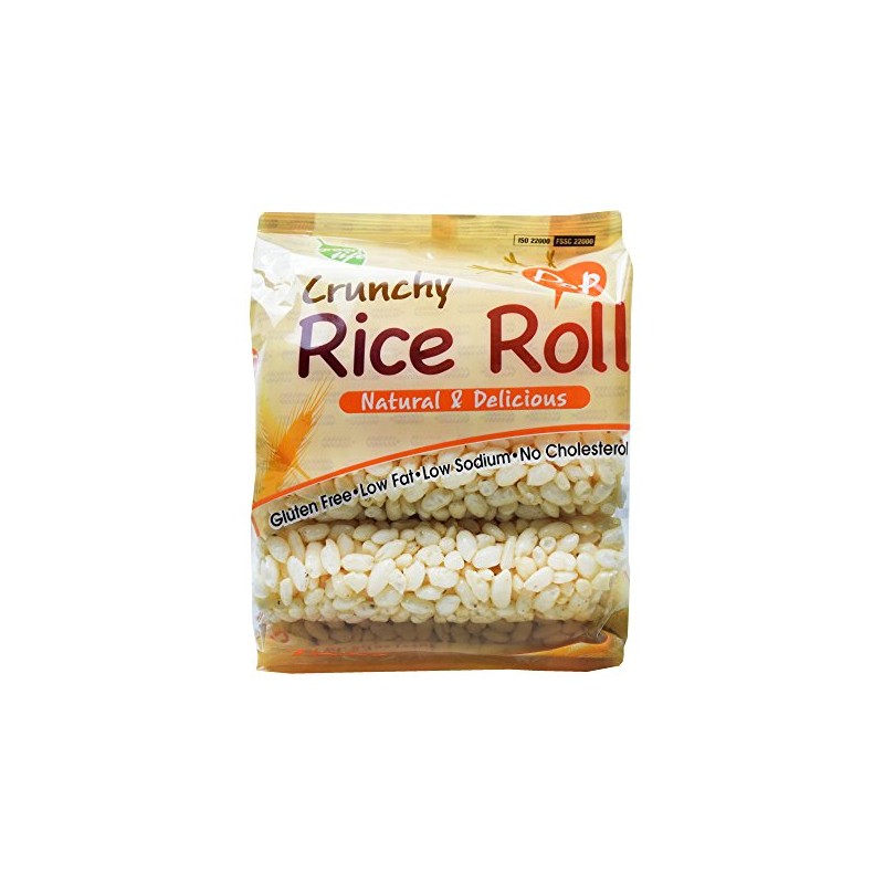 GreenLife Crunchy Rice Roll Snack, 2.7oz per Pack, 12 Packs