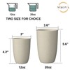 Wrova Wheat Straw Cups 8 PCS Good Alternative to Plastic
