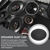 MECCANIXITY 6Pcs Speaker Dust Cap 115mm/4.5" Outer Diameter Dome Paper