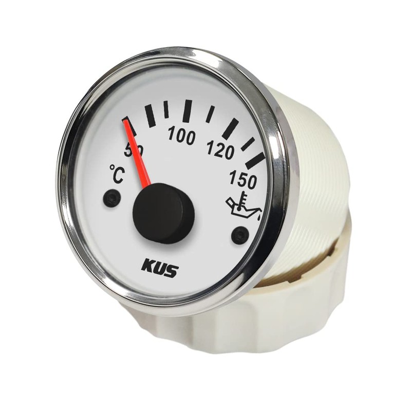 KUS Oil Temperature Display 50-150 °C with Backlight 12 V/24