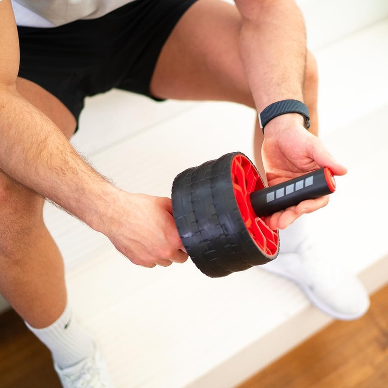 Neolymp Premium Abdominal Trainer AB Roller + 5 Year Warranty