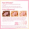 ROSALIND Poly Nail Gel Kit -8 Colors + White Brown