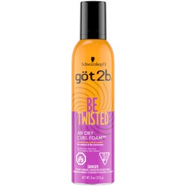 Got2b Be Twisted Air Dry Curl Foam, 8 oz