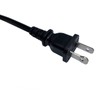 Lamp Cord with Plug and Switch, 6 Feet Black Light