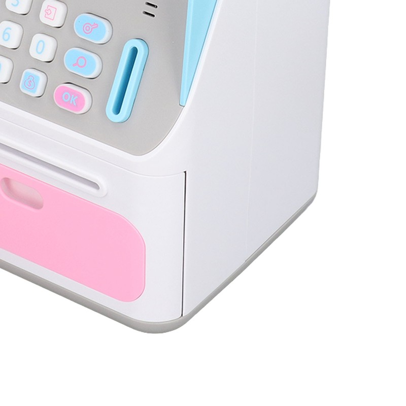 Kids ATM Savings Money Bank Large Capacity Password Safe Face