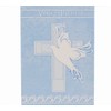 Blue Dove Cross Invitations with Envelopes – Pack of 8