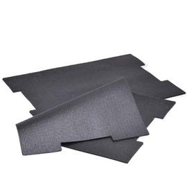 WFix 2 x Non-Slip Mat Compatible with Sortimo & Bosch Professional L‑Boxx 102/136 G4 - Soft Rubberised Foam, 418 x 308 x 3 mm, Non-Slip, Shock-Absorbing, Easy to Clean