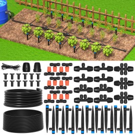 Generic MIXC Greenhouse Micro Drip Irrigation Kit Automatic Irrigation System Patio Mist