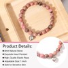 30th/40th/50th/60th/65th/70th/75th/80th Birthday Bracelet Natural Stone Beaded Bracelet Gifts for Friends