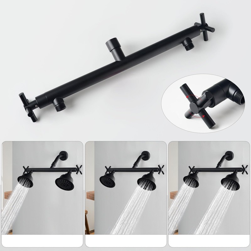 HAOXIN Double Outlet Manifold with Shut Off Valves for Dual