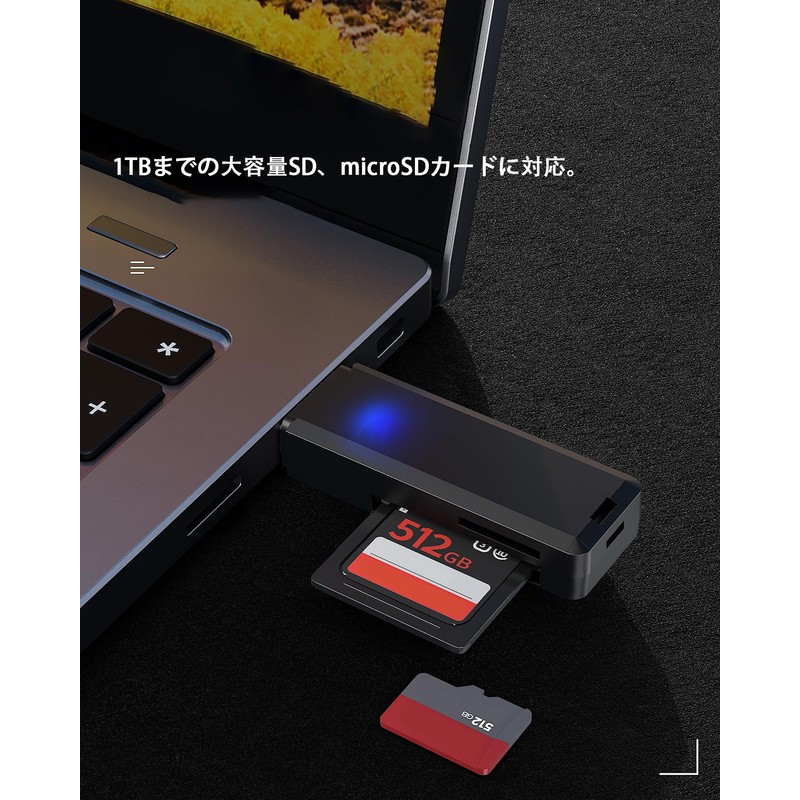 2-in-1 USB 3.0 Portable Card Reader Ultra Mini Heavy Duty