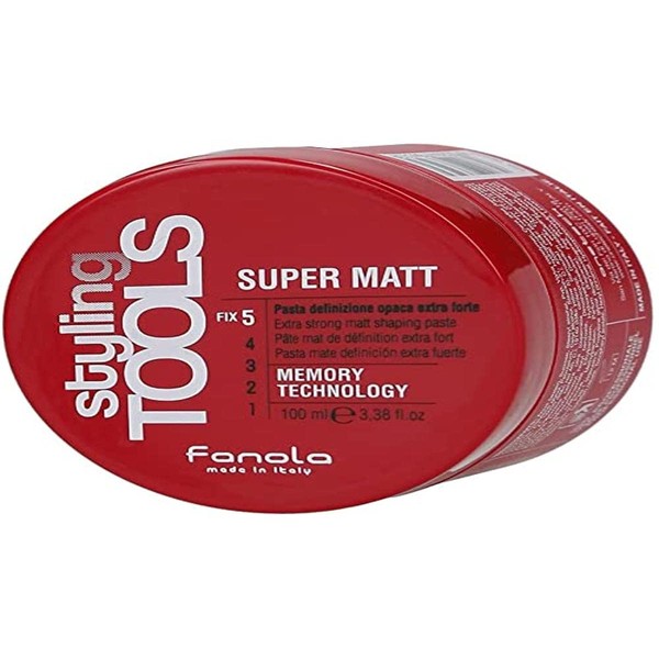 Fanola, Styling Tools Super Matt Extra Strong Matt Shaping Paste ml, White, 100 ml