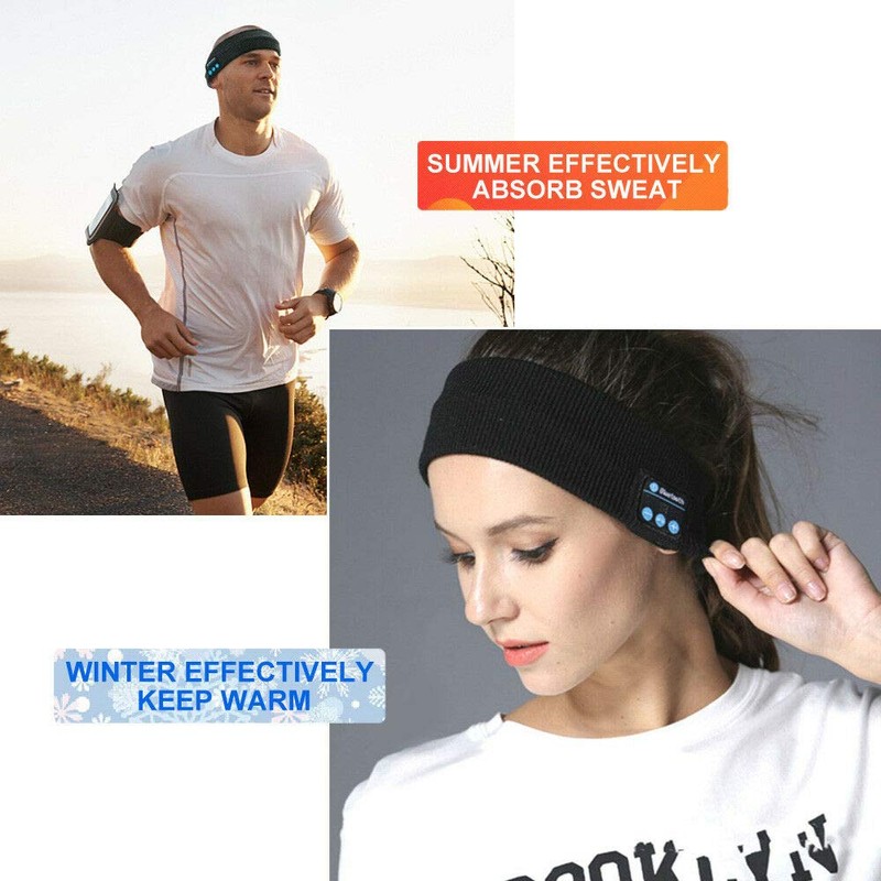 OZSTOCK Wireless Bluetooth Stereo Earphone Headphone Sports Sleep Headset Headband