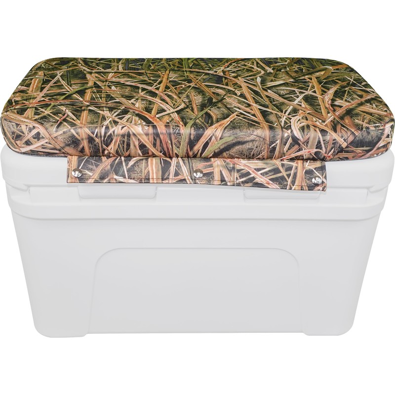 Cooler Seat Cushion for YETI Tundra, White (Cushion Only) (Mossy