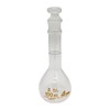 As One ASONE /1-8566-02 Short Volumetric Flask, White, 3.4 fl