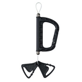 Daiichi Seiko Nobiner S + Snap Holder, Black, Carabiner, Snap, Fishing