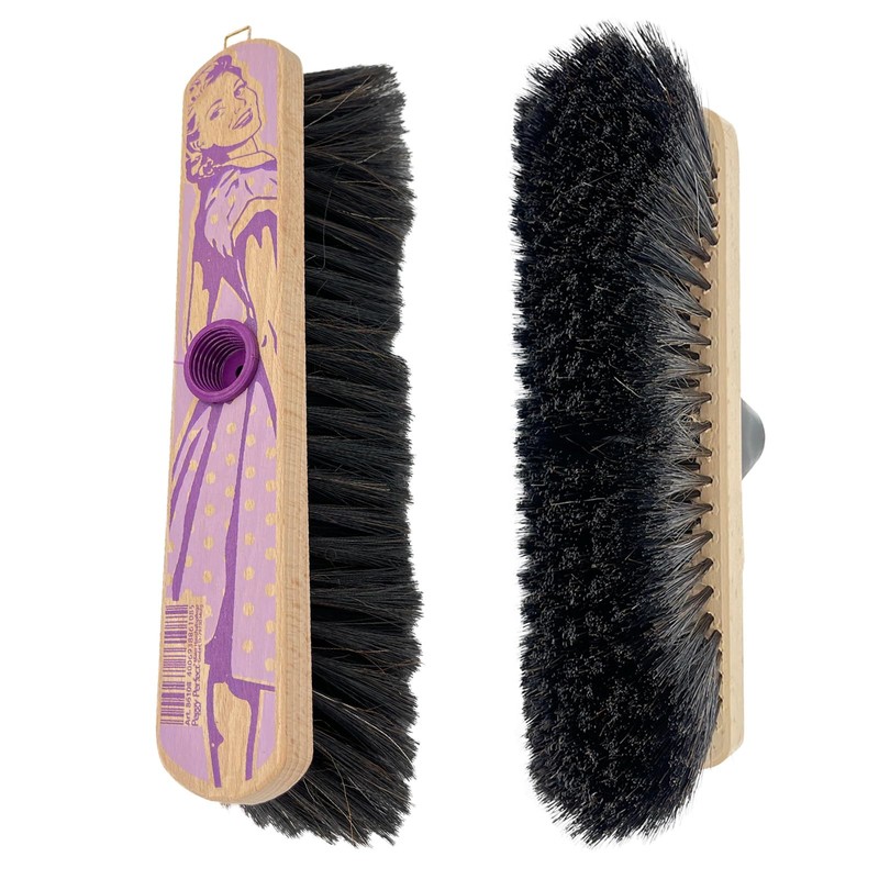 House Broom Broom with Dense Natural Hair Blend and Telescopic