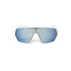 RUDYPROJECT MABEL Sunglasses, White Shiny Frame/Multi Laser Ice Lenses, Freesize