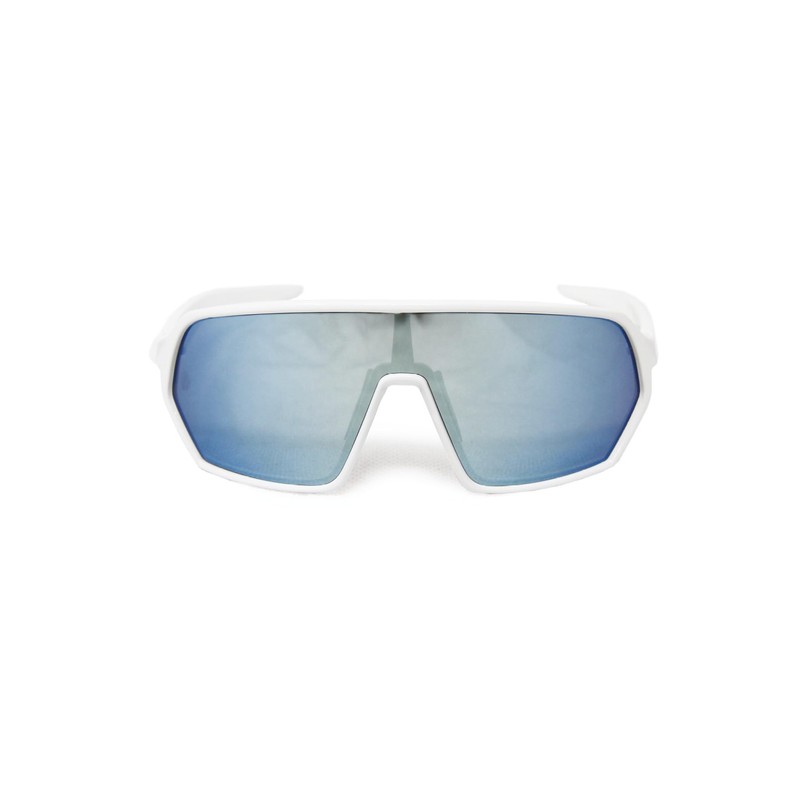 RUDYPROJECT MABEL Sunglasses, White Shiny Frame/Multi Laser Ice Lenses, Freesize