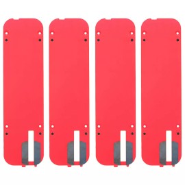 BOSCH 2610998563 Zero Clearance Insert Assembly for 4000 Table Saw (4-Pack)