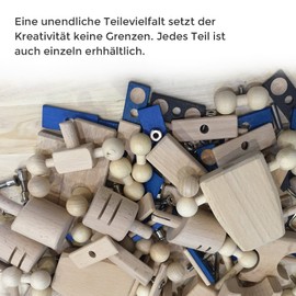 rewoodo Heroes Made of Wood Premium Wooden Toy for Ages 3 Years and Above Made in Germany