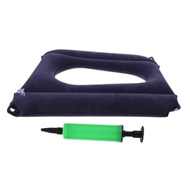 ORFOFE Inflatable Seat Cushion Pad Breathable Car Seat Hollow Wheelchair Cushion Portable Seat Pad PVC