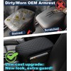 SDPVorn Armrest Cover for Nissan Frontier 2022-2025 Center Console Pad