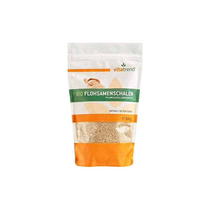 vitatrend Organic psyllium husks, 300 g