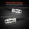 Frankberg 2 x Rear Brake Hose 285 mm Compatible with