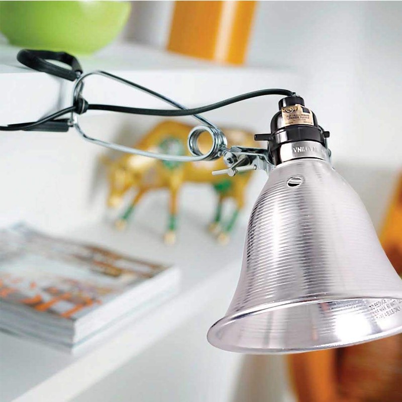 Simple Deluxe Clamp Lamp Light 60 Watt with 5.5 Inch