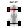 Sixity XTA Front Left Axle compatible with Kawasaki KLF300 Bayou
