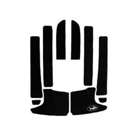 BlackTip Jetsports Traction Mats Compatible with Kawasaki 97-99 1100 STX/01-02 900 STS/99-00 900 STX Slate-Gray