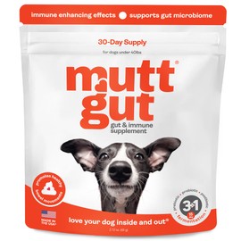 All-Natural 3-in-1 Dog Probiotic, Prebiotic, and Postbiotic Supplement Powder - Probiotics for Dogs with 135 Billion CFUs, Anti Diarrhea, Digestive Enzymes & Antioxidants (60g)