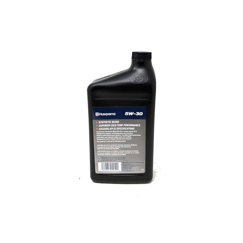 Husqvarna 32-oz 4-Cycle 5W-30 Synthetic Blend Engine Oil 593153504