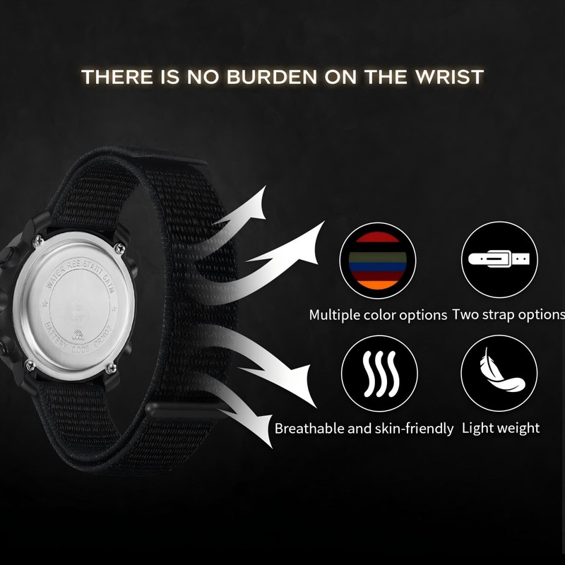findtime Step Counter Watch No Phone Needed Pedometer for Walking