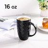AmorArc Large Coffee Mugs Set of 6, 16oz Ceramic Tall