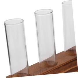 Mobestech 1set Hanging Propagation Tube Stand Test Tube for Hydroponics Home Decor Plant Terrarium Station for Room and Office